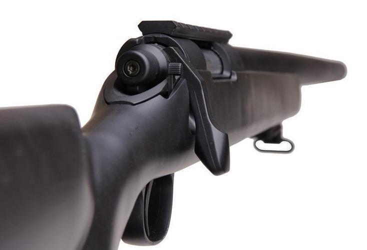 Well MB03A pulttilukkoinen tarkkuuskivääri - musta